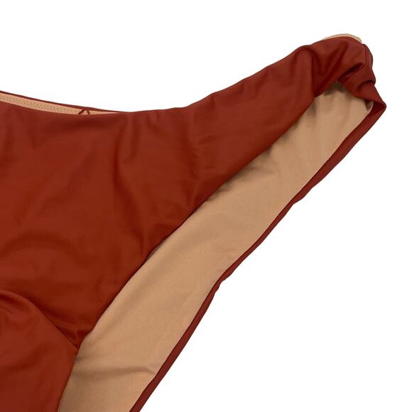 New J. Crew Curved Waist Cheeky Bikini Swim Bathing Suit Bottom Women's Size XXL - Picture 3 of 8